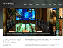 Tablet Screenshot of hometecheurope.com